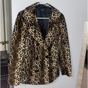 ASOS leopard print jacket 14